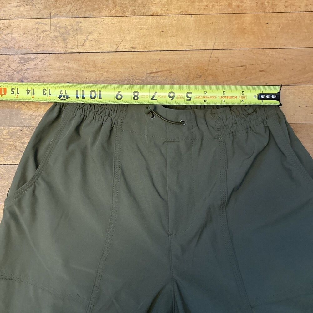 Rachel Zoe Pants Women’s Size Medium Green Drawstring Wide leg - Picture 3 of 12